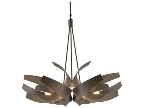 Hubbardton Forge Corona 6-Light Glass Pendant