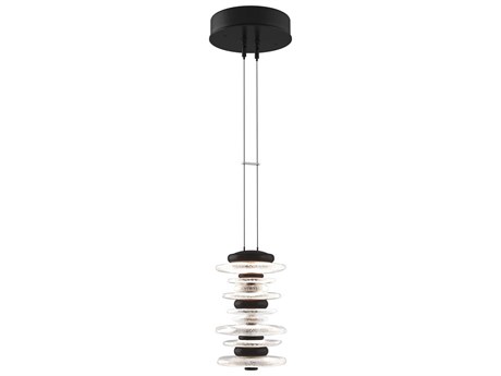 Hubbardton Forge Bay 1-Light Glass LED Round Mini Pendant