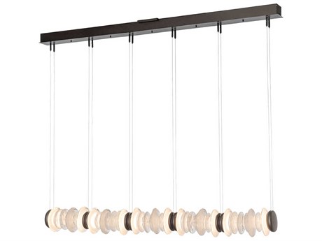 Hubbardton Forge Cairn 10-Light Linear Island Pendant