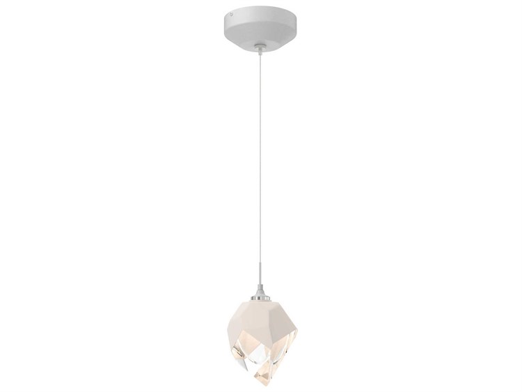 Hubbardton Forge Chrysalis 1-Light Crystal Glass Mini Pendant
