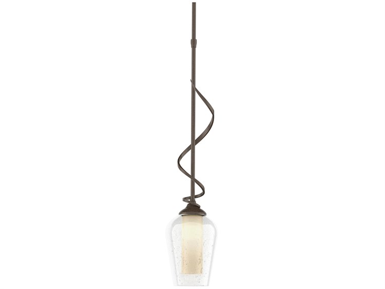 Hubbardton Forge Flora 1-Light Glass Bell Mini Pendant