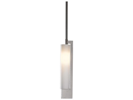 Hubbardton Forge Axis 1-Light Glass Cylinder Mini Pendant