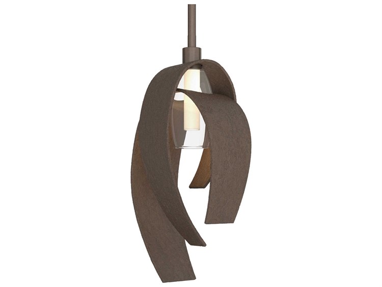 Hubbardton Forge Corona 1-Light Glass Mini Pendant