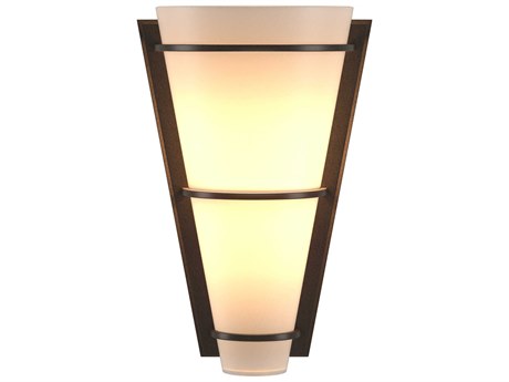 Hubbardton Forge Half Cone 1-Light Glass Wall Sconce