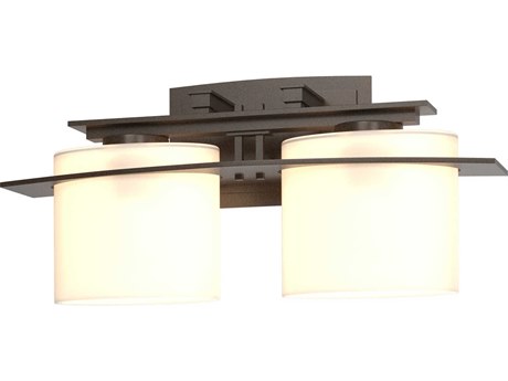 Hubbardton Forge Ellipse 2-Light Glass Vanity Light