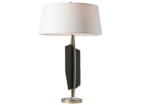 Hubbardton Forge Cambrian Natural Anna Fabric Buffet Lamp