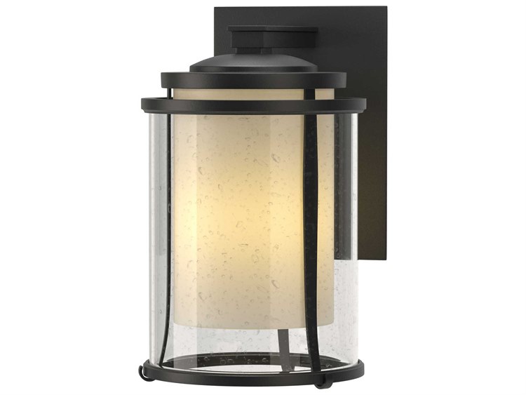 Hubbardton Forge Meridian 1-Licht Außenwandleuchte Bronze