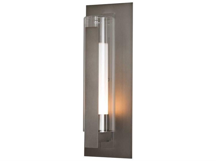 Hubbardton Forge Vertical 1-Light Outdoor Wall Light Bronze 6