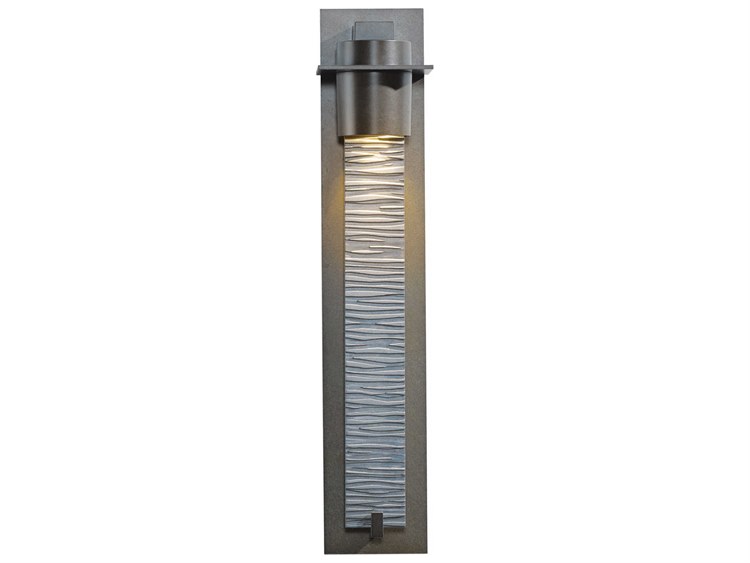 Hubbardton Forge Airis 1-Light Outdoor Wall Light Silver 3