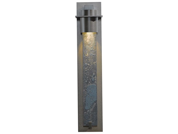 Hubbardton Forge Airis 1-Light Outdoor Wall Light Silver 4
