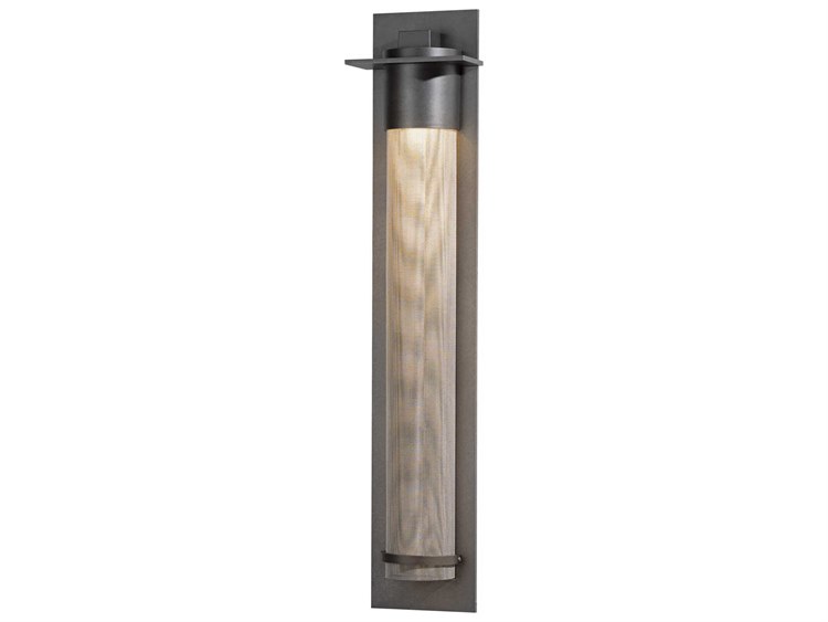 Hubbardton Forge Airis 1-Light Outdoor Wall Light Silver 6