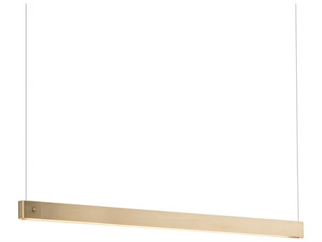 Hubbardton Forge Art + Alchemy Fold 1-Light LED Linear Island Pendant