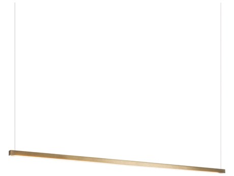 Hubbardton Forge Art + Alchemy Ingot 1-Light LED Linear Island Pendant