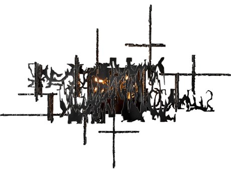 Hubbardton Forge Art + Alchemy Brutus 2-Light Wall Sconce