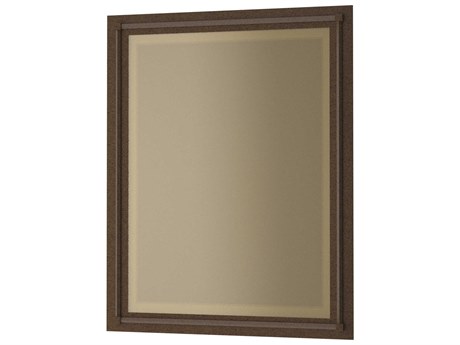 Hubbardton Forge Rook Rectangular Wall Mirror