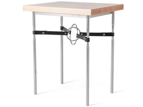 Hubbardton Forge Equus Square Wood End Table