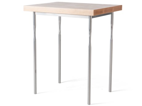 Hubbardton Forge Senza Rectangular Wood End Table