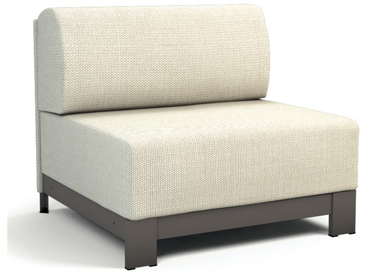 Homecrest Grace Replacement Armless Club Chair Cushions & Back Slip Cover (BSC)