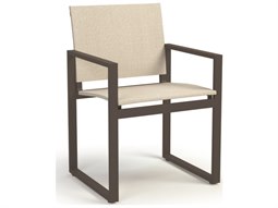 Homecrest Allure Aluminum Sling Dining Arm Chair