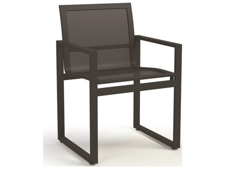 Homecrest Allure Mesh Aluminum Dining Arm Chair