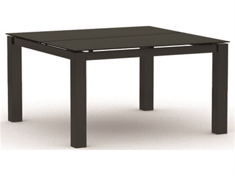 Homecrest Mode Aluminum 44'' Wide Square Chat Table