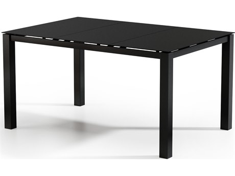 Homecrest Mode Aluminum 66''W x 44''D Rectangular Counter Table