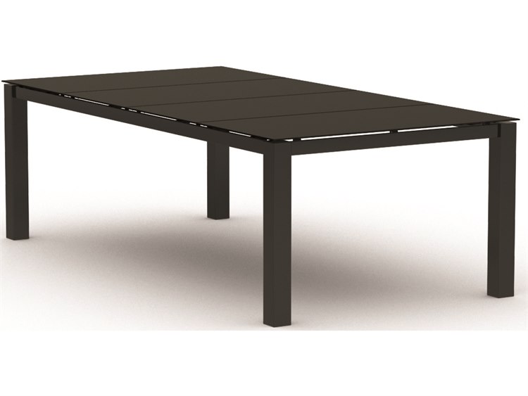 Homecrest Mode Aluminum 88''W x 44''D Rectangular Dining Table