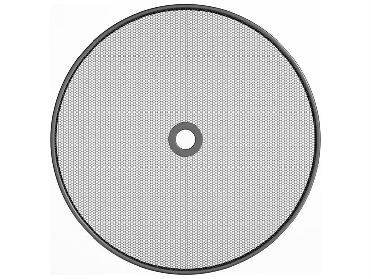 Homecrest Mesh Aluminum Round Table Top with Umbrella Hole