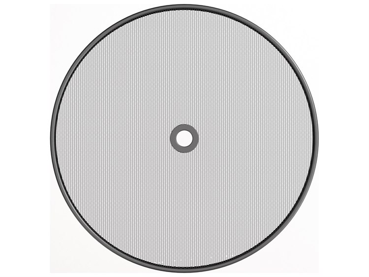 Homecrest Mesh Aluminum Round Table Top with Umbrella Hole
