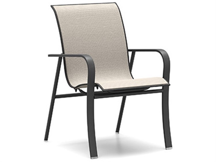 Homecrest Kashton Sling Aluminum Low Back Dining Chair