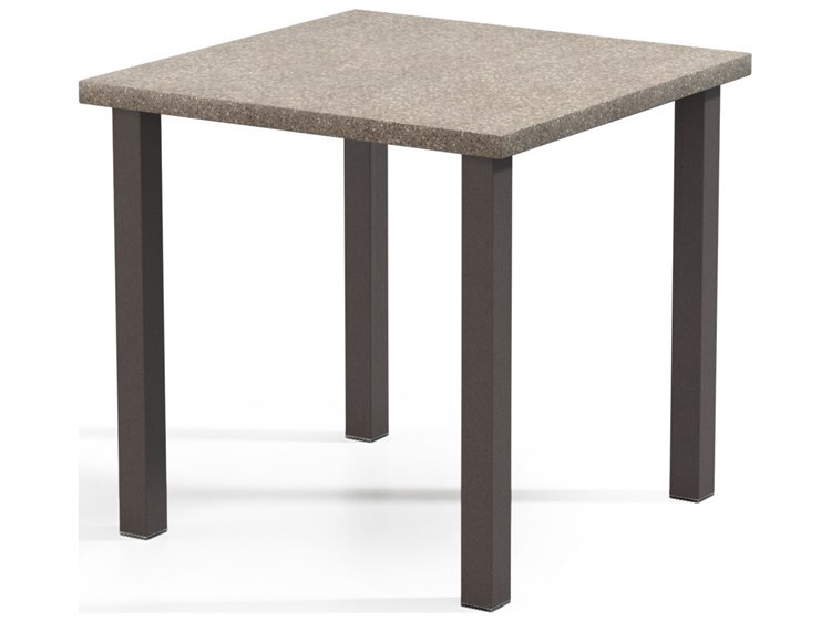 Homecrest Stonegate Aluminum Square Outdoor Bar Table