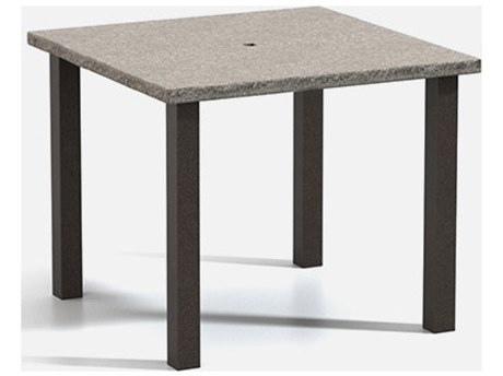 Homecrest Shadow Rock Aluminum 42'' Wide Square Counter Table