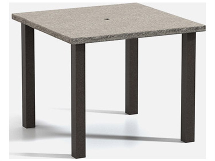 Homecrest Shadow Rock Aluminum 42'' Wide Square Counter Table