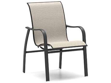 Homecrest Holly Hill Sling Aluminum Low Back Dining Chair