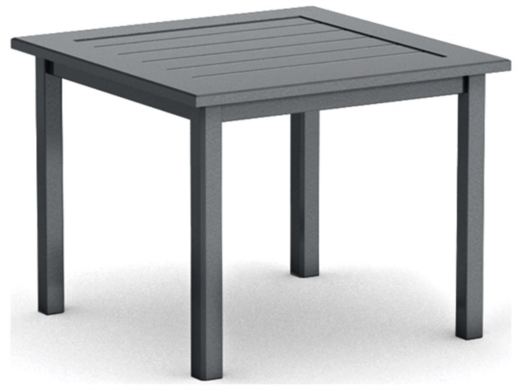 Homecrest Dockside Aluminum 32 Square Dining Table 313232d Homecrest Dockside Aluminum 32 Square Dining Table