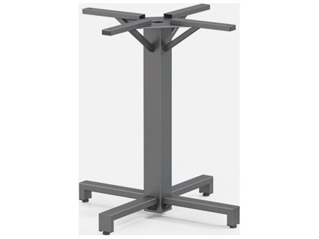 Homecrest Universal Aluminum 42-48'' Cafe Pedestal Table Base
