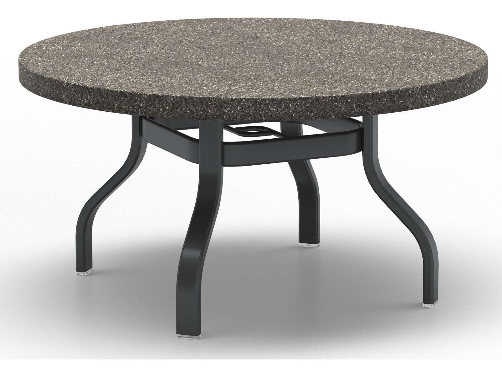Homecrest Stonegate Natural Series 42" Round Chat Table in Universal Base