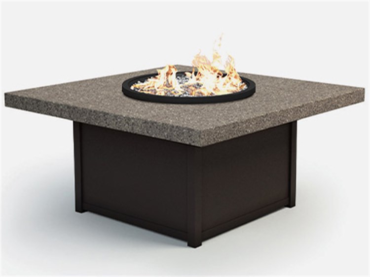 Homecrest Stonegate Aluminum 42'' Square Fire Pit Table Top