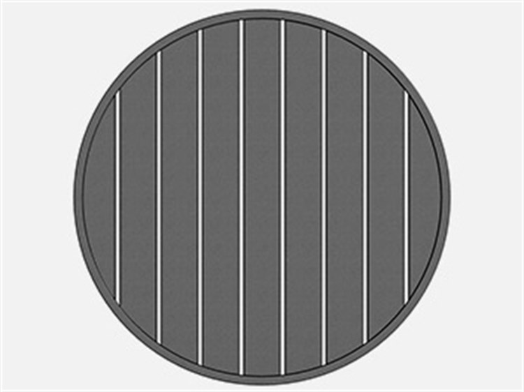 Homecrest Latitude Aluminum Round Table Top