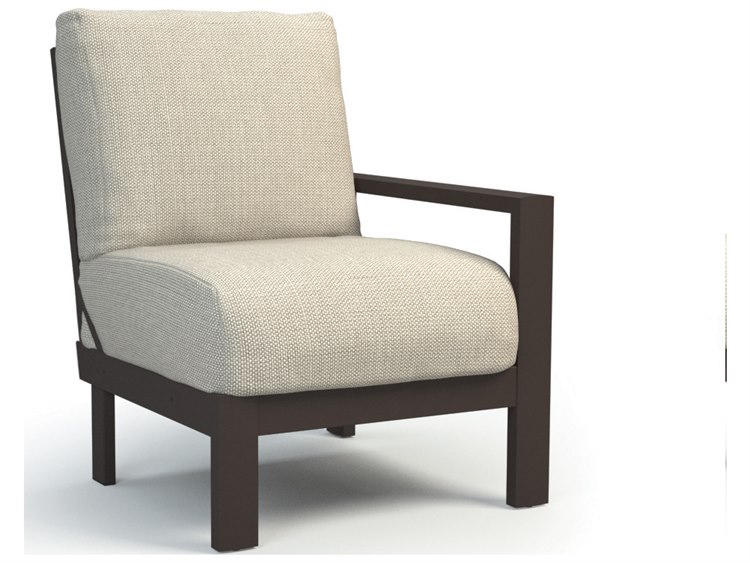 Homecrest Elements Modular Aluminum Left Arm Lounge Chair