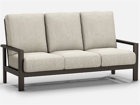 Homecrest Elements Cushion Aluminum High Back Sofa