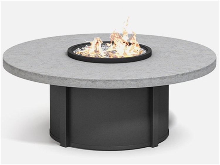 Homecrest Concrete Aluminum 54'' Round Fire Pit Table Top