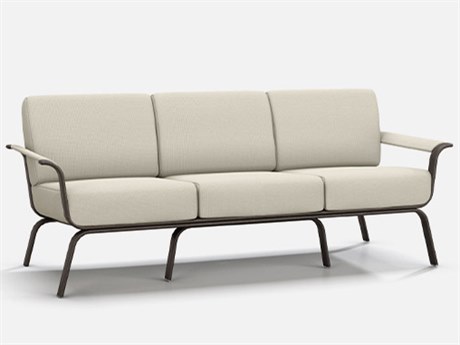 Homecrest Wren Cushion Aluminum Sofa