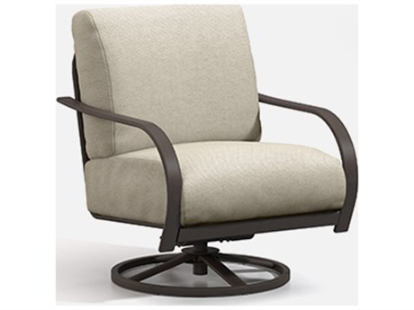 Homecrest Anthem Cushion Aluminum Swivel Rocker Lounge Chair
