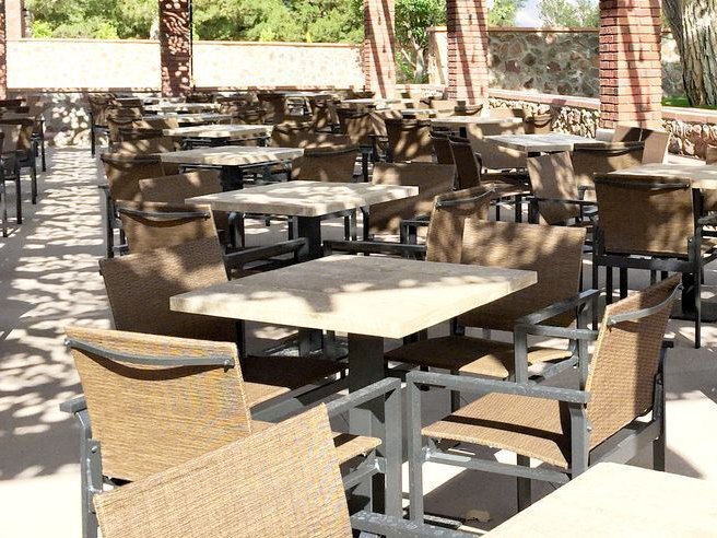 Homecrest Allure Sling Dining Set