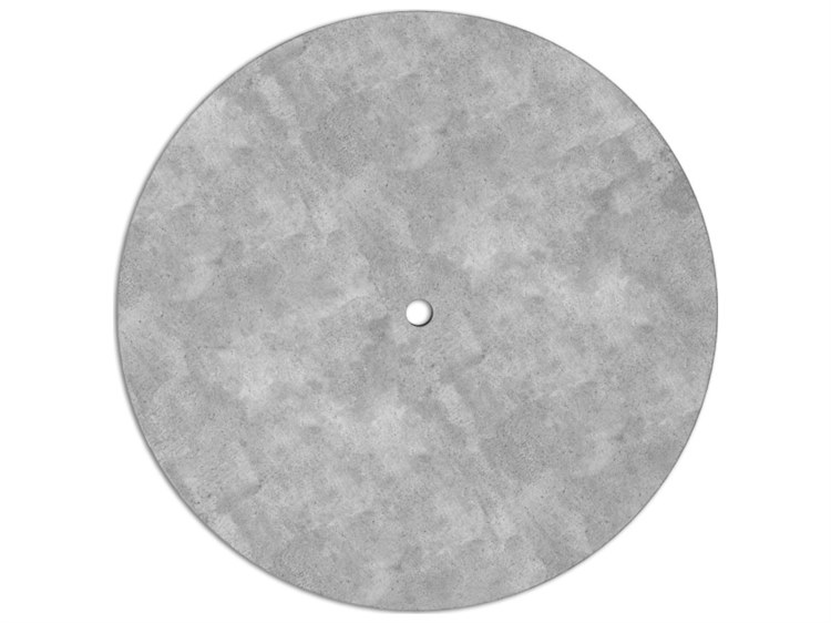 Homecrest Concrete Faux Stone Round Table Top with Umbrella Hole