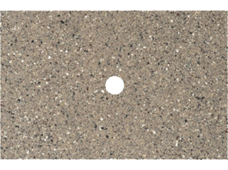 Homecrest Stonegate Rectangular Table Top with Umbrella Hole