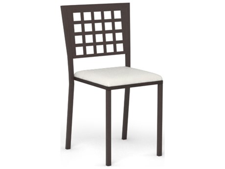 Homecrest Manhattan Steel Dining Side Chair with Seat Pad
