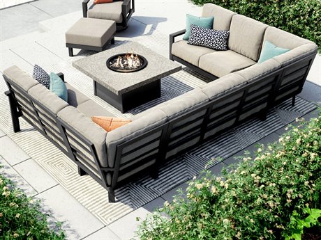 Homecrest Elements Modular Aluminum Cushion Lounge Set