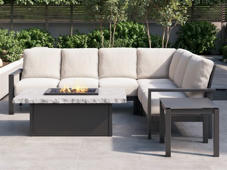 Homecrest Elements Modular Aluminum Cushion Lounge Set